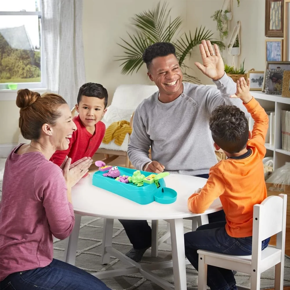 Hungry Frog Game for Kids – Indoor Family Board Game with Bean-Eating Frogs, Interactive Toy for Boys & Girls (2–4 Players)