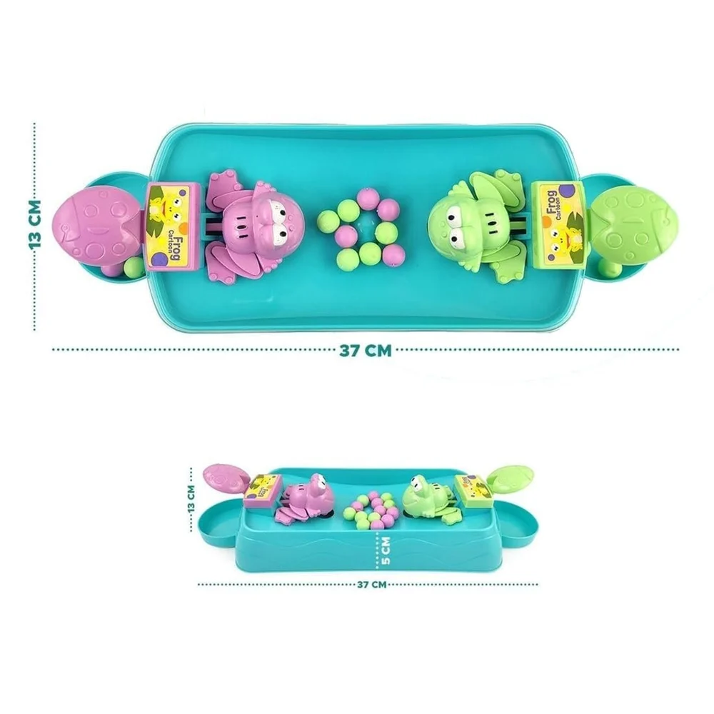 Hungry Frog Game for Kids – Indoor Family Board Game with Bean-Eating Frogs, Interactive Toy for Boys & Girls (2–4 Players)