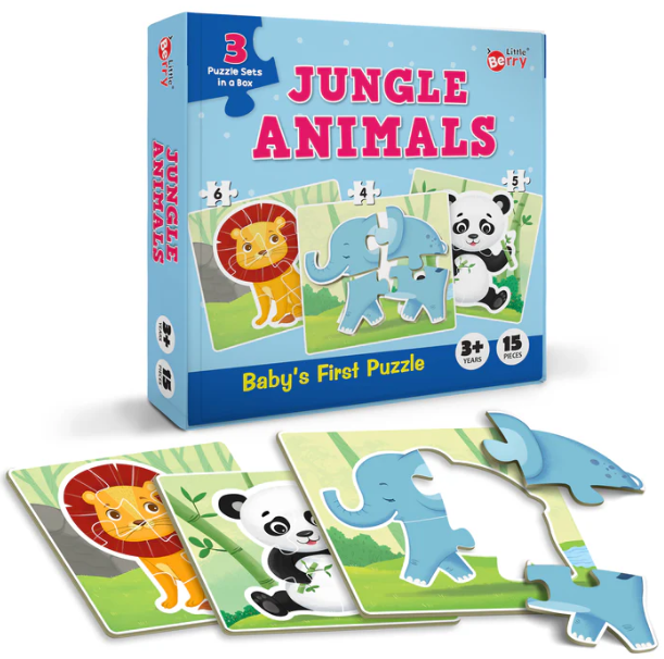 Jungle Baby Animals - Jigsaw Puzzle