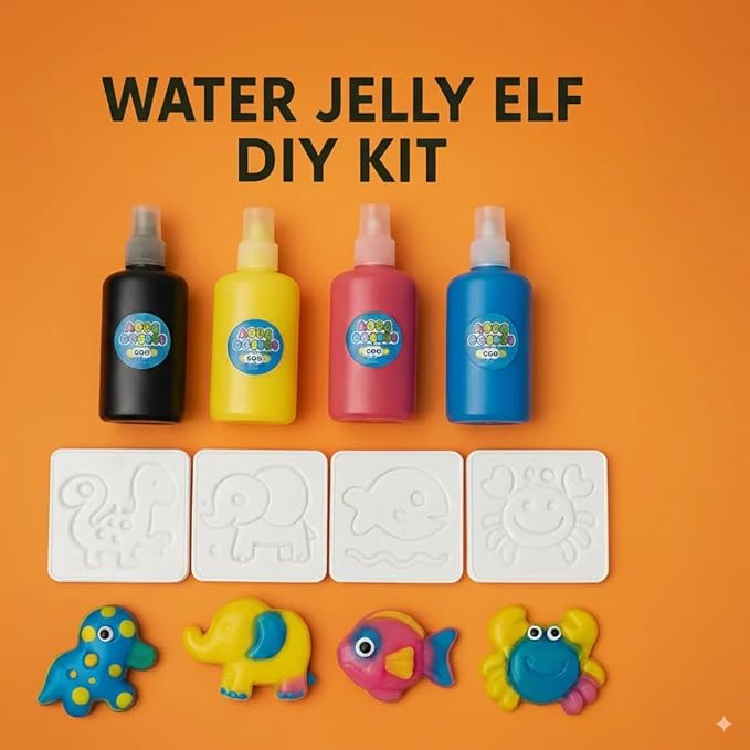 Magic Water ELF Toys – Creative 3D Handmade DIY Magic Gel Craft Kit