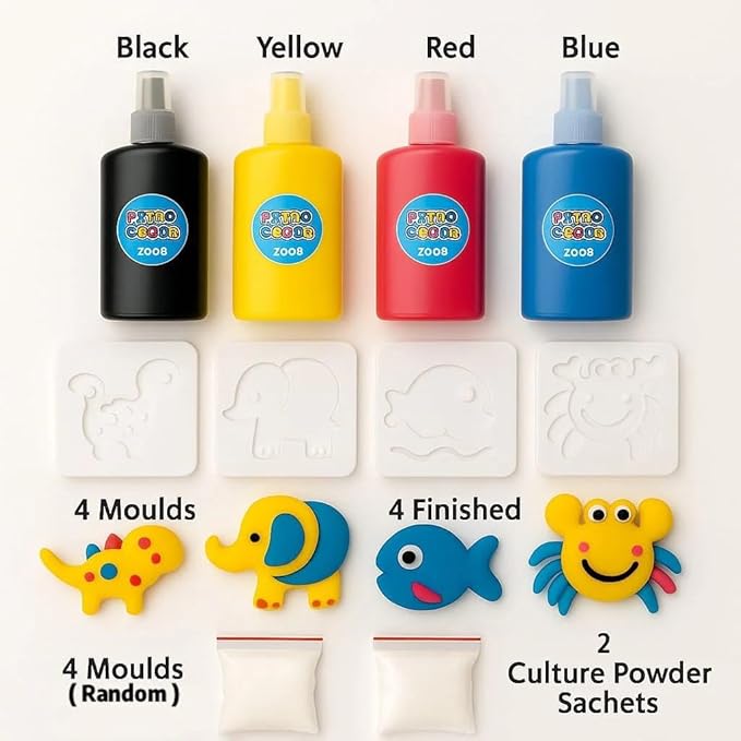 Magic Water ELF Toys – Creative 3D Handmade DIY Magic Gel Craft Kit