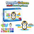 Penguin Balancing Toy for Kids | Educational Math Counting & Number Learning Game | Preschool STEM Activity Toy for Ages 3–8