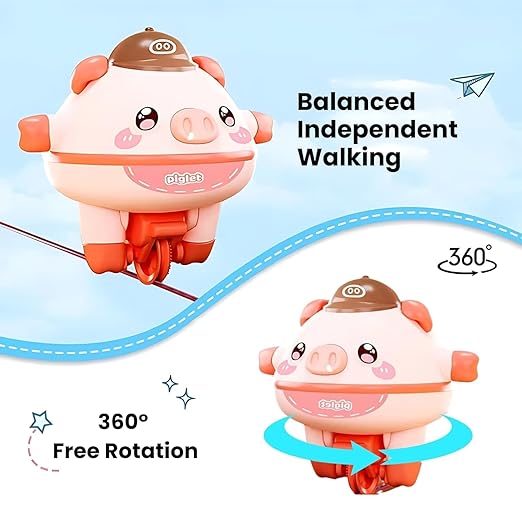 Walking Pig Toy – Balancing Piglet | Fun & Educational Toy for Toddlers & Kids
